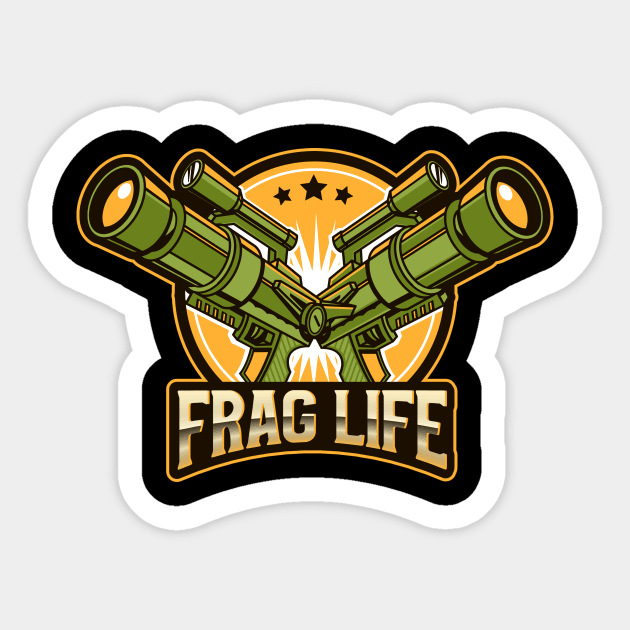 Frag Life Sticker by Off The Clock Gear